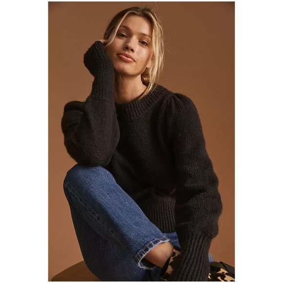 Anthropologie Sweaters - ANTHROPOLOGIE | Maeve | Puff-Sleeved Sweater | NWT
